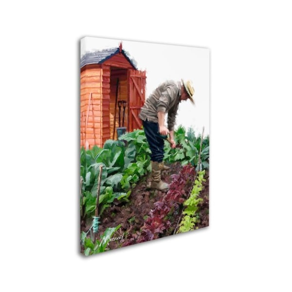 The Macneil Studio 'Gardener' Canvas Art,35x47